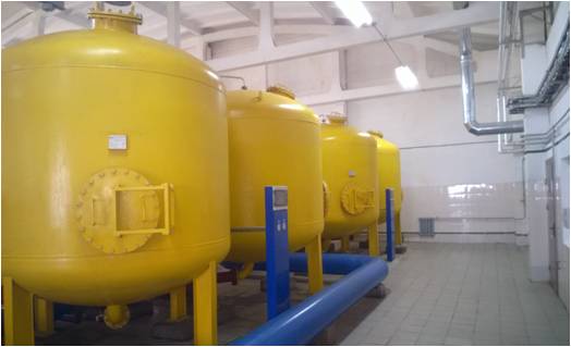 Станции водоподготовки с одновременным удалением железа и марганца