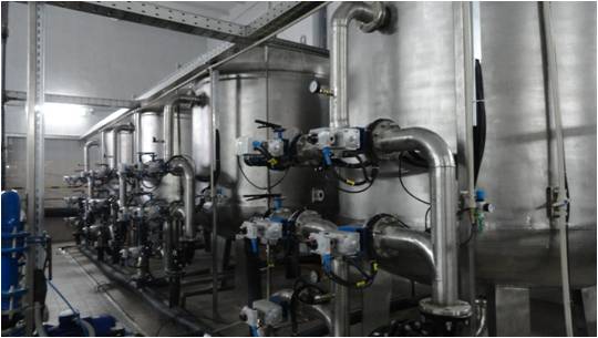 Станции водоподготовки с одновременным удалением железа и марганца