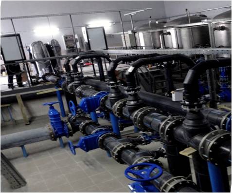 Станции водоподготовки с одновременным удалением железа и марганца