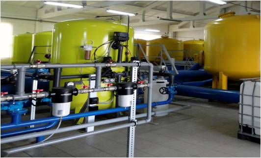 Станции водоподготовки с одновременным удалением железа и марганца