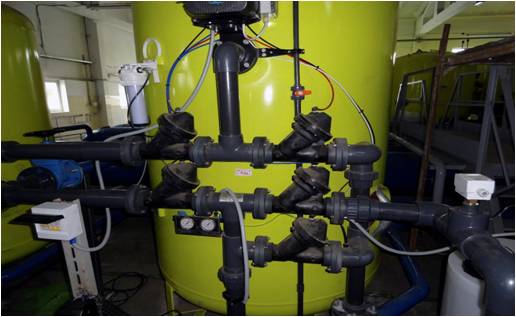 Станции водоподготовки с одновременным удалением железа и марганца