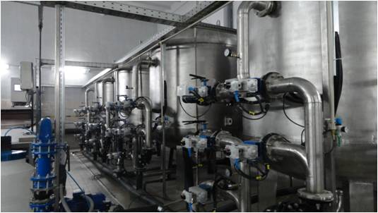 Станции водоподготовки с одновременным удалением железа и марганца