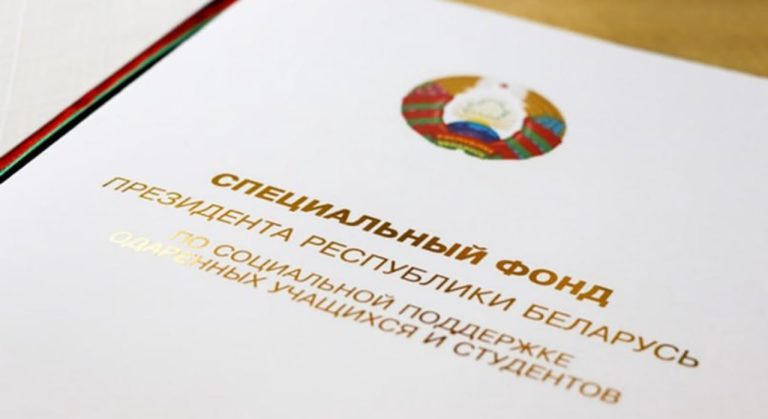 Премия специального фонда Президента Республики Беларусь
